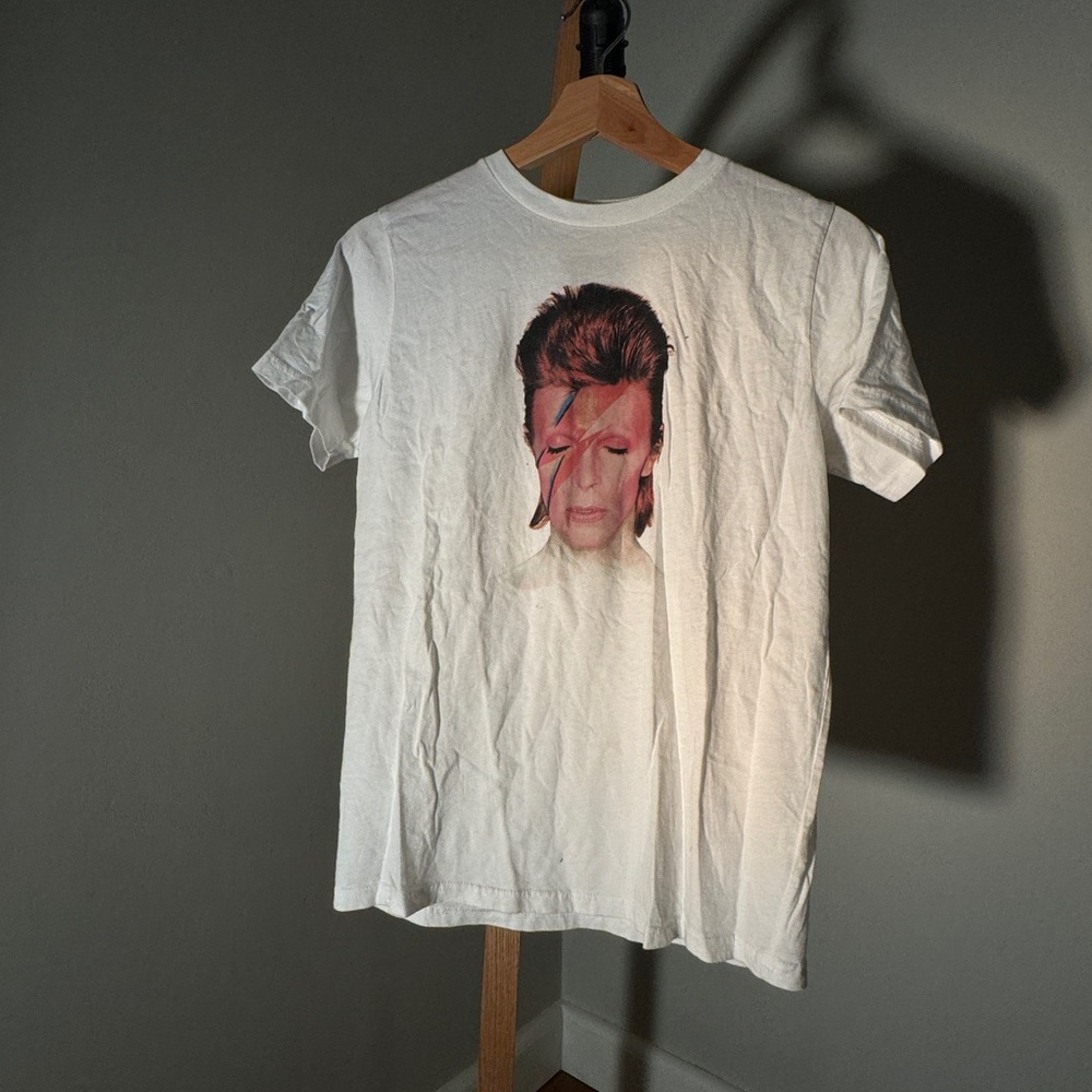 David bowie t shirt for exhibit